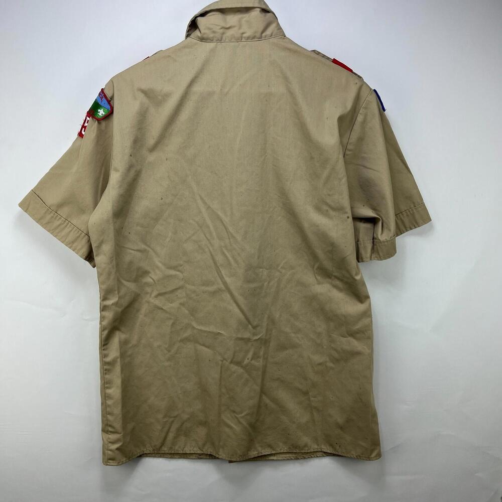 Vintage 80s Boy Scouts of America Shirt Youth XL - Picture 11 of 15